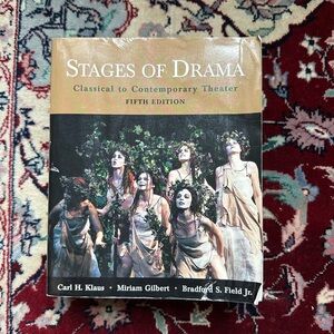 Stages of Drama Book